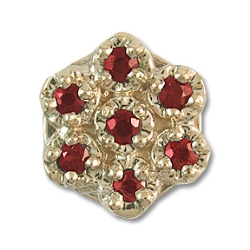 ra10001 Ruby Bracelet Slide 
